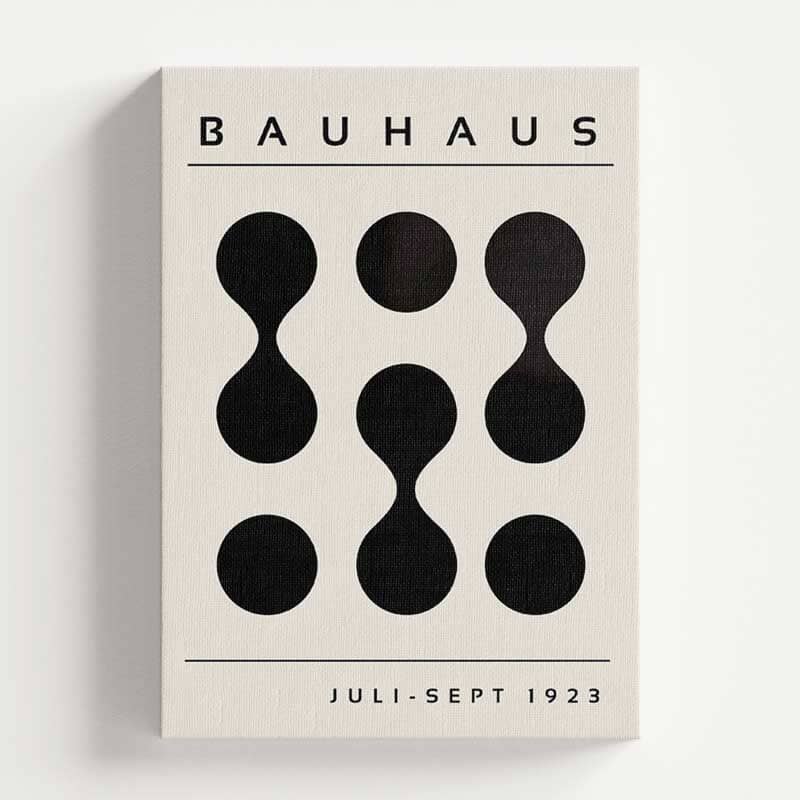 Quadro Decorativo Bauhaus Design Juli-Sept 1923 Organic Quadros Decorativos Vitrine One 