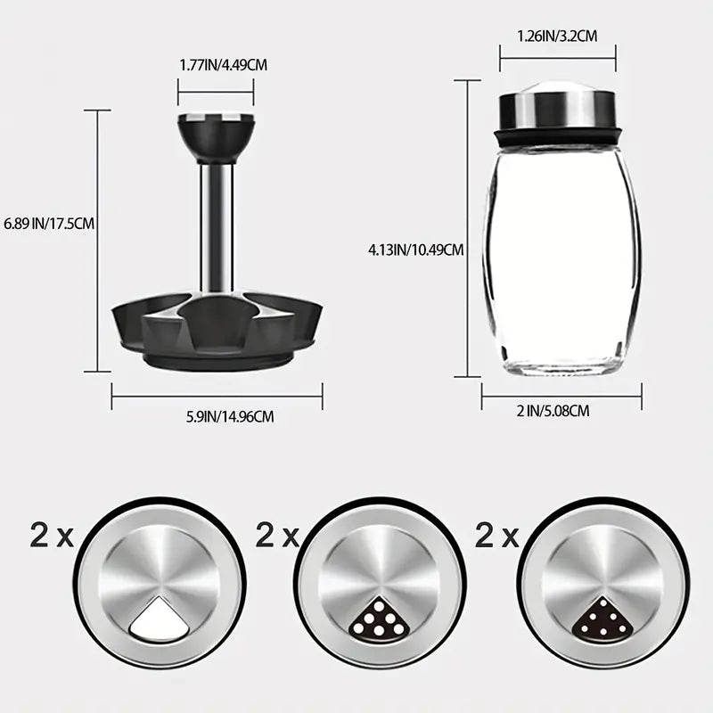 Suporte de Temperos Luxo Vitrine One 